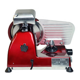 MS-6RT 200W Meat Slicer (Red Base) with Teflon Blade